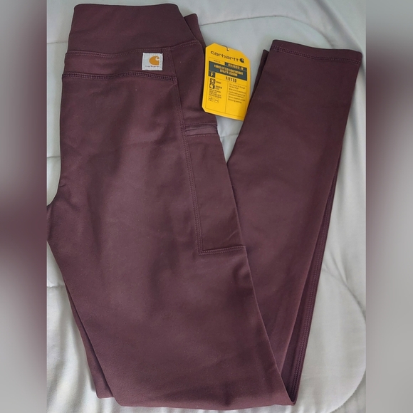 Women's Carrhart Leggings NWT Women's Size Small Tall - Picture 5 of 7